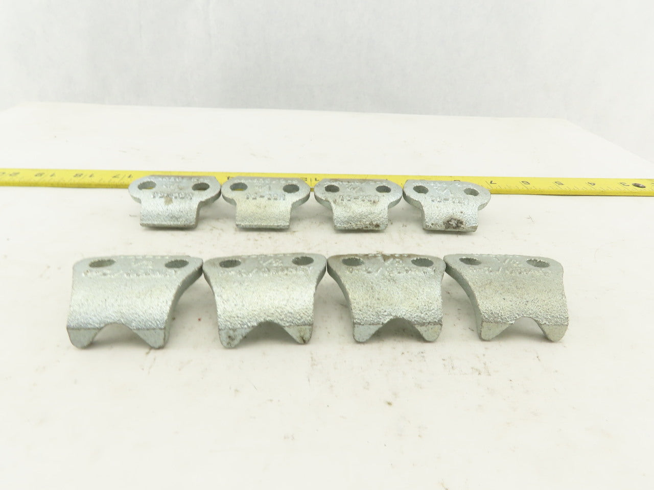 O-Z Gedney UBC50 1/2" Galvanized Right Angle  Saddle Brackets No U-Bolts Lot/ 8