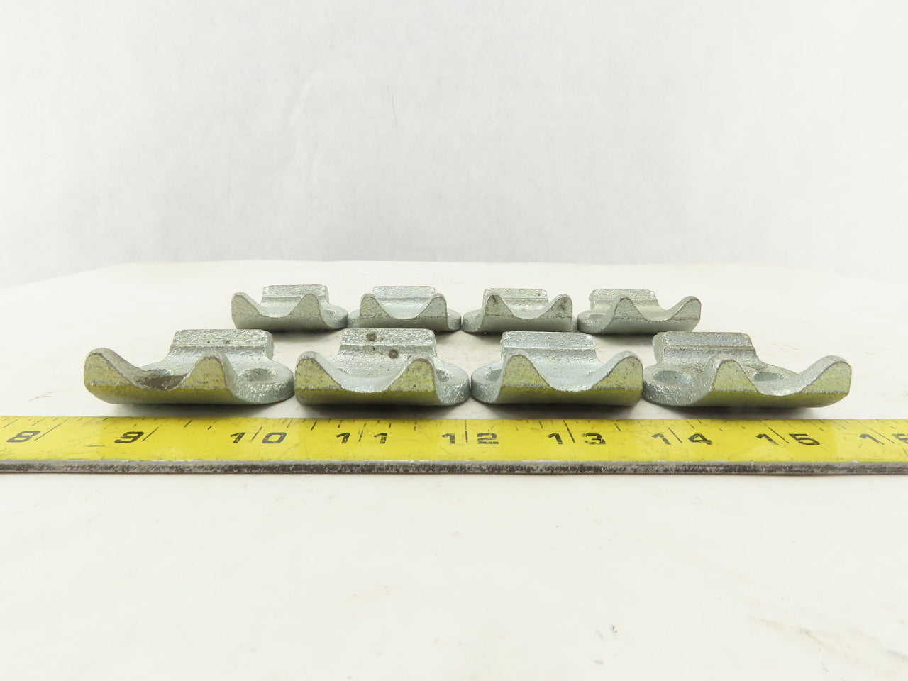 O-Z Gedney UBC50 1/2" Galvanized Right Angle  Saddle Brackets No U-Bolts Lot/ 8