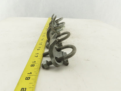 Appleton PC-50RA 1/2" Right Angle Saddle Clamp Lot Of 4