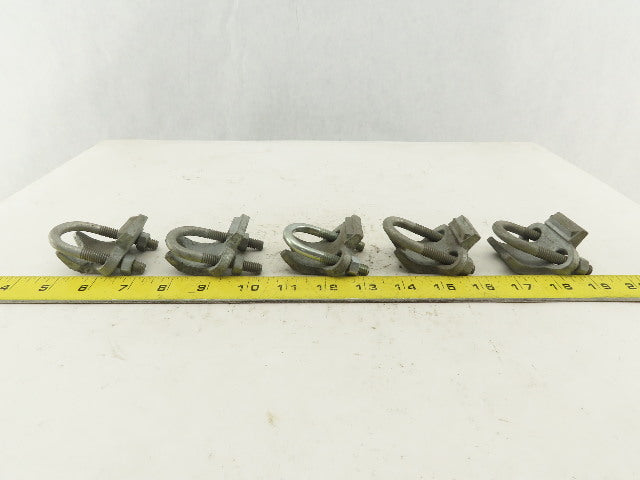 Appleton PC-50RA 1/2" Right Angle Saddle Clamp Lot Of 4