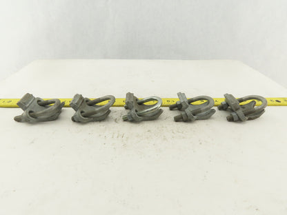 Appleton PC-50RA 1/2" Right Angle Saddle Clamp Lot Of 4