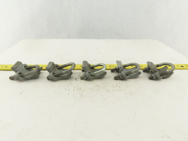 Appleton PC-50RA 1/2" Right Angle Saddle Clamp Lot Of 4
