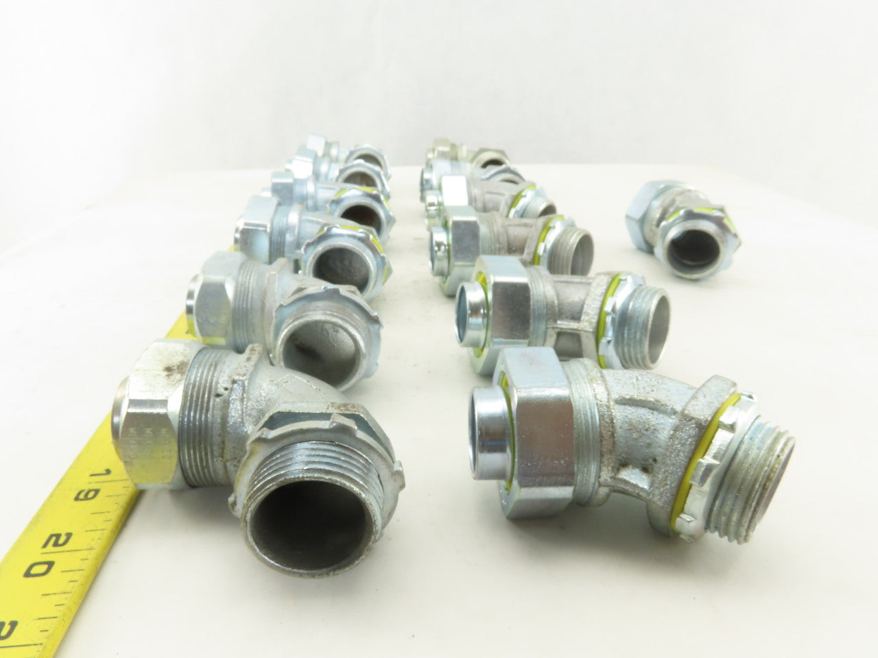 Appleton 1" x 1" Box Connector Liquid Tight Conduit Elbows 45° 90°  Mixed Lot/13