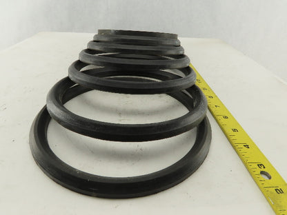 AVSP824-01 8-3/16" OD x 7" ID Packing Ring Set Base U-Cup Lot Of 7