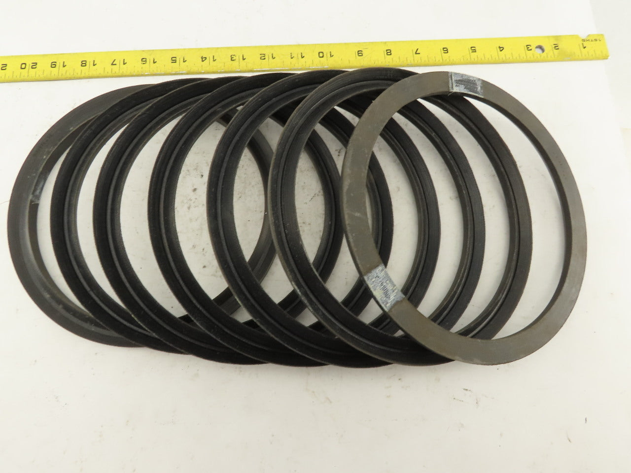 AVSP824-01 8-3/16" OD x 7" ID Packing Ring Set Base U-Cup Lot Of 7