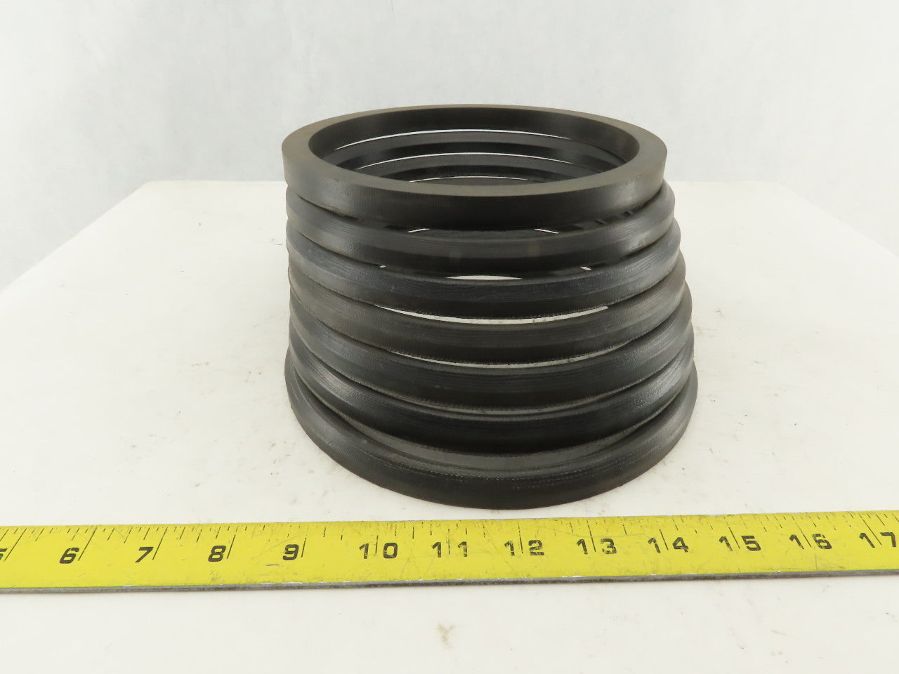 8-1/4" OD X 7" ID Hydraulic Seal U-Cup Kit 2-10/4" Thick Stack Lot Of 7