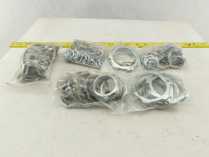 Appleton Conduit Fitting Lock Nut Assortment 2-1/2"-1/2" 100+ Pcs.