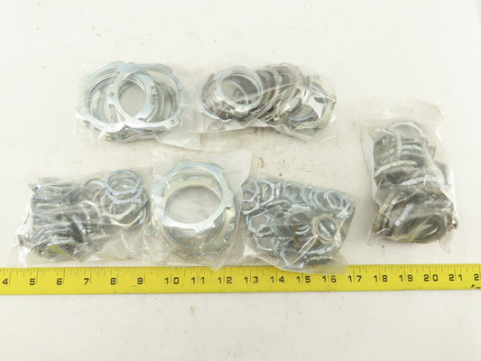 Appleton Conduit Fitting Lock Nut Assortment 2-1/2"-1/2" 100+ Pcs.