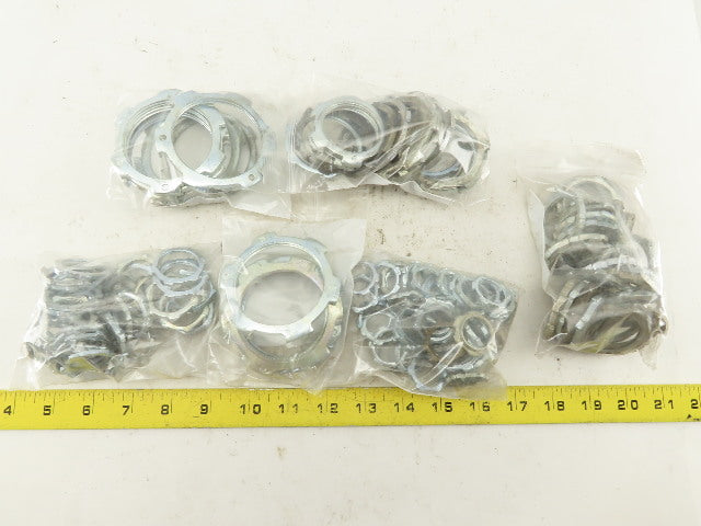 Appleton Conduit Fitting Lock Nut Assortment 2-1/2"-1/2" 100+ Pcs.
