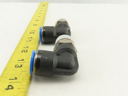 Festo 12mm Tube Push To Connect 3/4" NPT Elbow 90° Lot Of 2