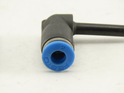 Festo 4mm Tube Push To Connect 4mm Stem Adapter Elbow 90° Lot Of 2