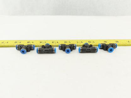 Festo 4mm Tube Push To Connect Tee Fitting Lot Of 5