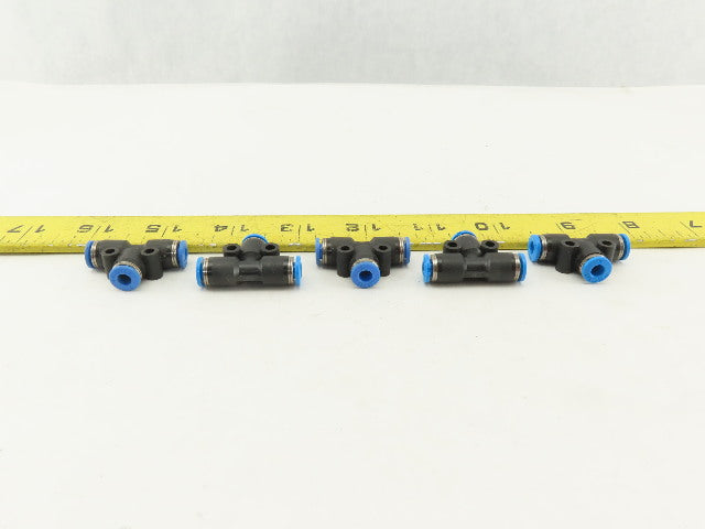 Festo 4mm Tube Push To Connect Tee Fitting Lot Of 5
