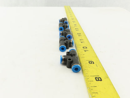 Festo 4mm Tube Push To Connect Tee Fitting Lot Of 5