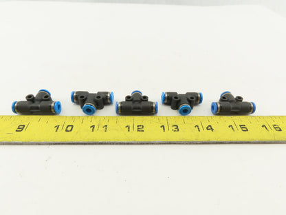 Festo 4mm Tube Push To Connect Tee Fitting Lot Of 5