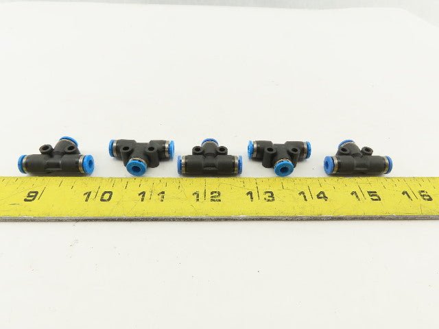 Festo 4mm Tube Push To Connect Tee Fitting Lot Of 5