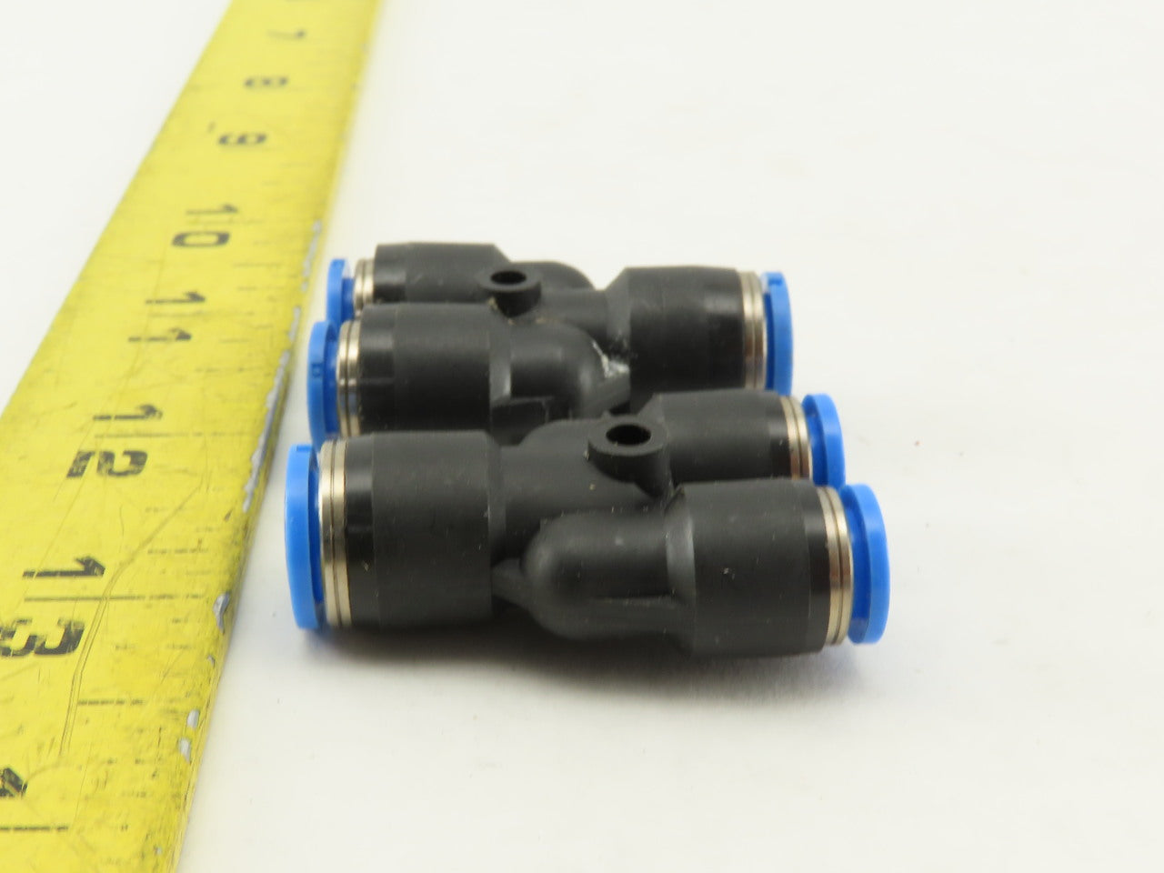 Festo 8mm x Branch 6mm Push To Connect Adapter Y Fitting Lot Of 2