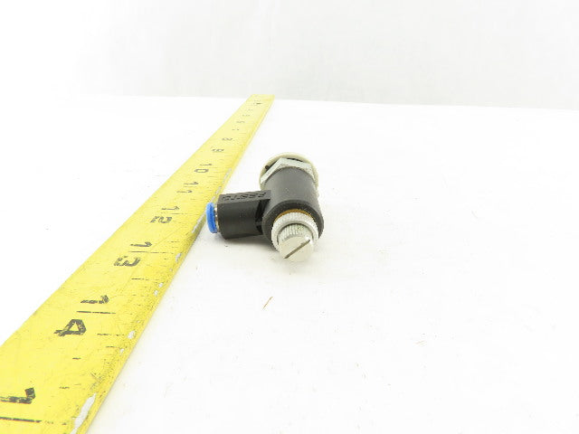 Festo 6mm Tube Push To Connect 3/8 90° Elbow Check Valve Flow Control