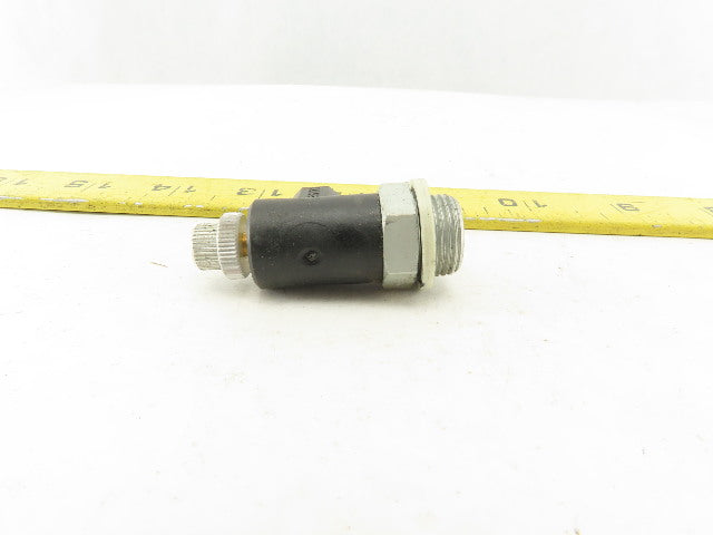 Festo 6mm Tube Push To Connect 3/8 90° Elbow Check Valve Flow Control