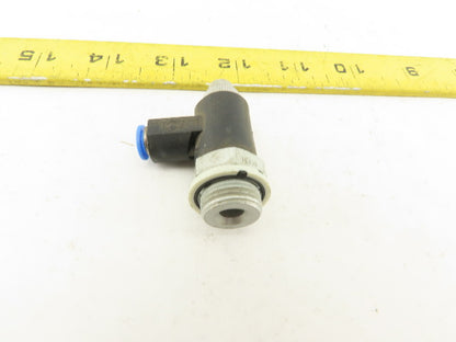Festo 6mm Tube Push To Connect 3/8 90° Elbow Check Valve Flow Control