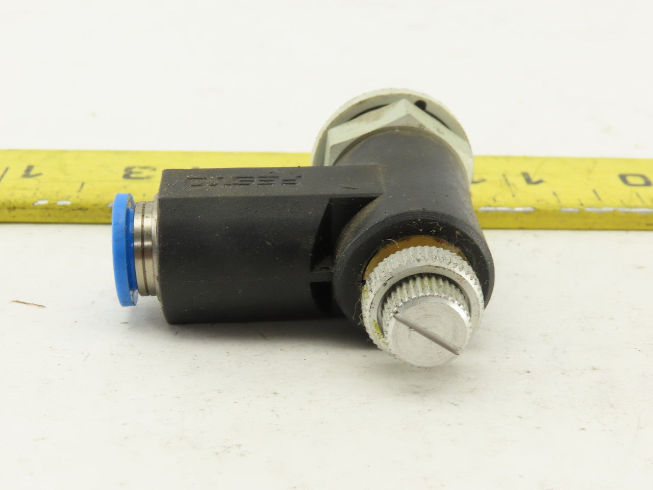 Festo 8mm Tube Push To Connect 3/8 90° Elbow Check Valve Flow Control