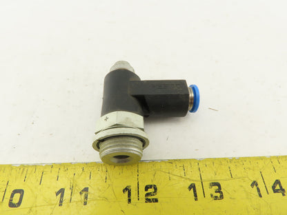 Festo 8mm Tube Push To Connect 3/8 90° Elbow Check Valve Flow Control
