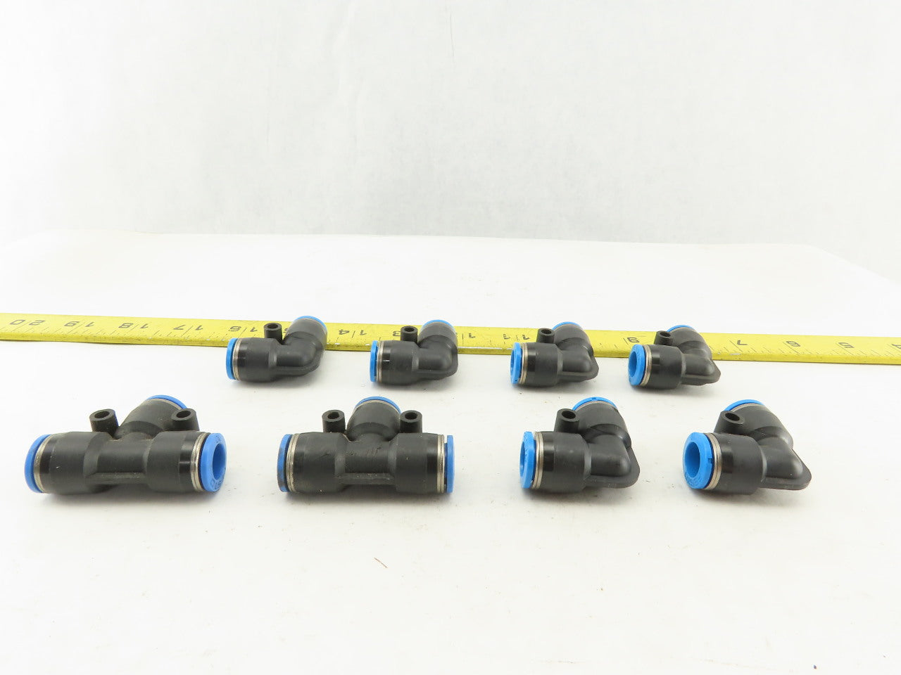 Festo 10mm Tube Push To Connect Elbow Tee Lot Of 8