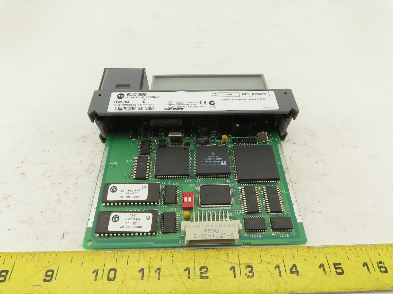 Allen Bradley 1747-SN SLC 500 SER B FRN 1.0b Remote I/O Scanner