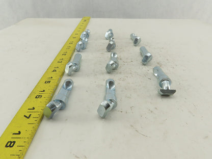 Flexlink Modular Conveyor Frame Angled T-Bolt Attachment Hardware Lot Of 11