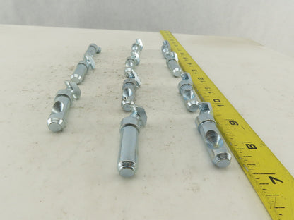 Flexlink Modular Conveyor Frame Angled T-Bolt Attachment Hardware Lot Of 11
