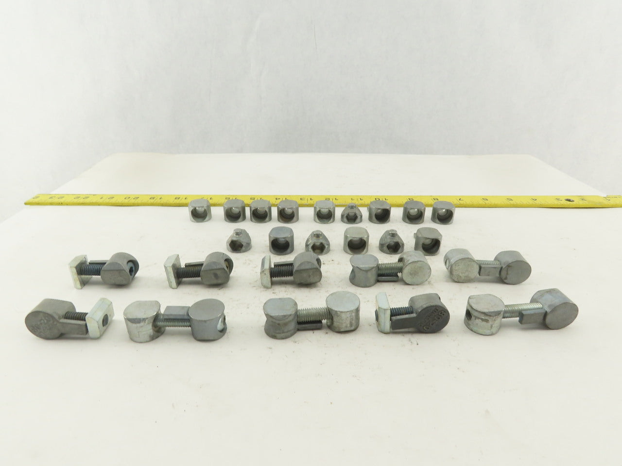 80/20 Inc. Metric Cam Channel Anchors And Parts  Mixed Lot Of 25 Pcs.