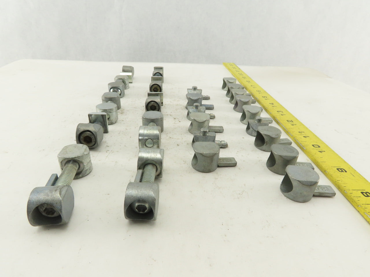 80/20 Inc. Metric Cam Channel Anchors And Parts  Mixed Lot Of 25 Pcs.
