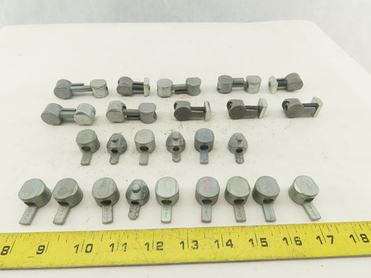 80/20 Inc. Metric Cam Channel Anchors And Parts  Mixed Lot Of 25 Pcs.