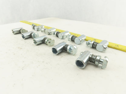 Flexlink Modular Conveyor Frame Assembly T-Slot Anchors Lot Of 10