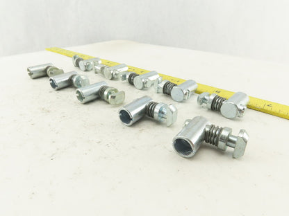 Flexlink Modular Conveyor Frame Assembly T-Slot Anchors Lot Of 10