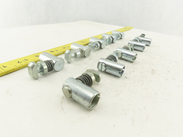 Flexlink Modular Conveyor Frame Assembly T-Slot Anchors Lot Of 10