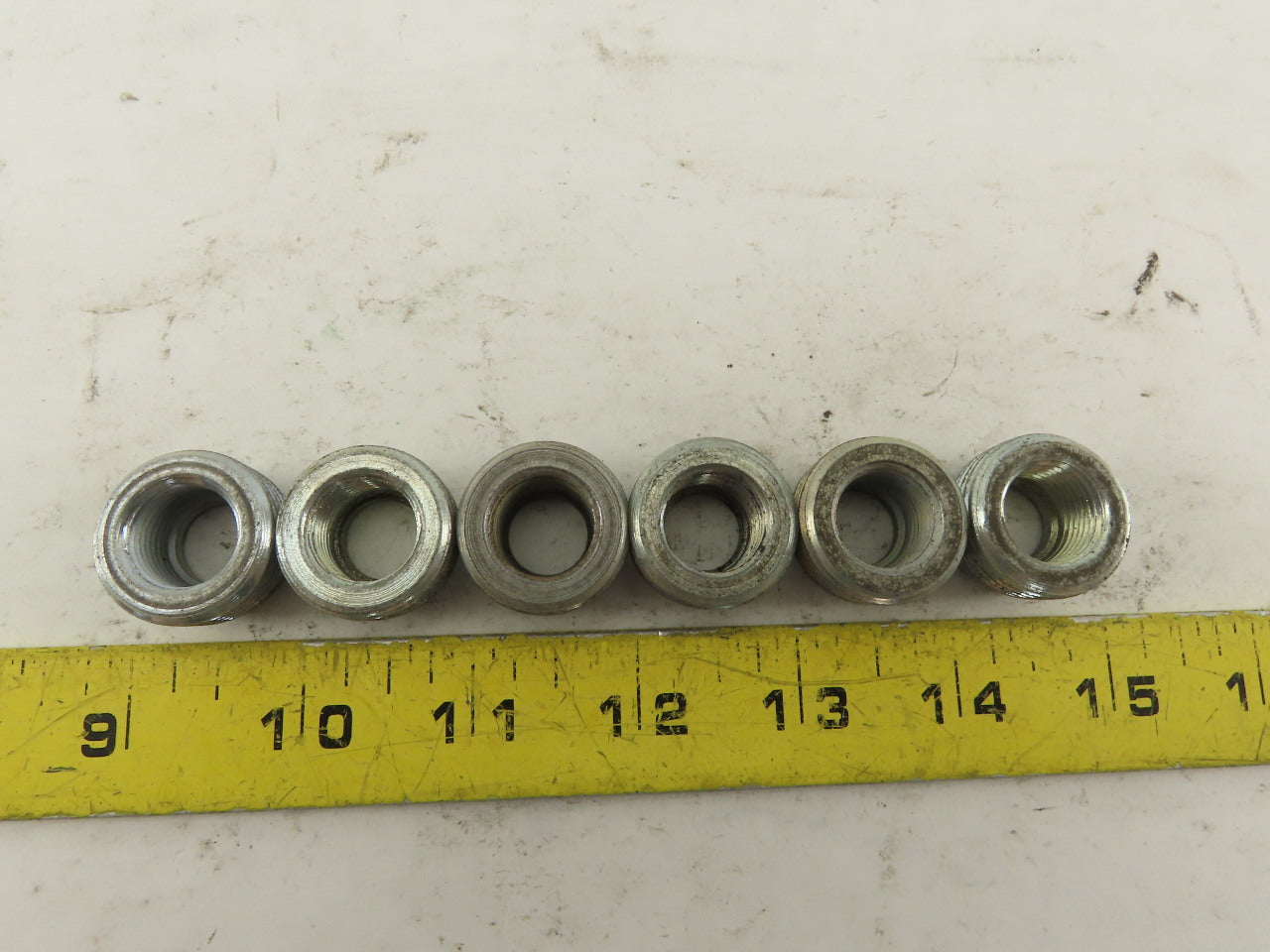 RIGID 1" to 3/8" Reducing Bushing Electrical Conduit Fittings Adapters Lot of 6