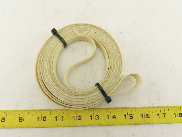 15mm Wide Smooth Top 3 Ply Endless Conveyor Belt Tape 165"
