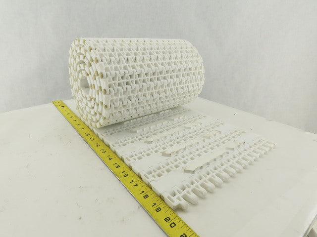 Midwest Industrial 9.8" PP White Straight Running Grip Top Conveyor Chain 86"