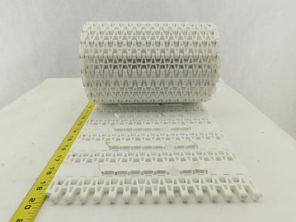 Midwest Industrial 9.8" PP White Straight Running Grip Top Conveyor Chain 86"