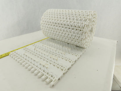 Midwest Industrial 9.8" PP White Straight Running Grip Top Conveyor Chain 86"