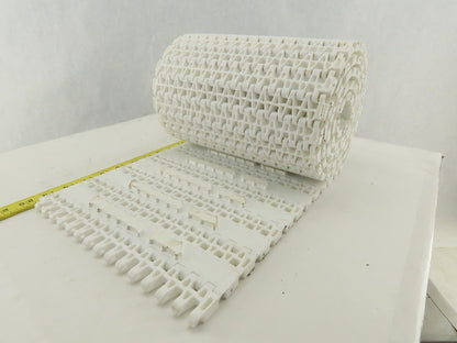 Midwest Industrial 9.8" PP White Straight Running Grip Top Conveyor Chain 86"