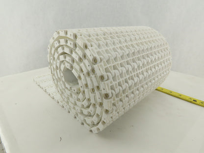 Midwest Industrial 9.8" PP White Straight Running Grip Top Conveyor Chain 86"