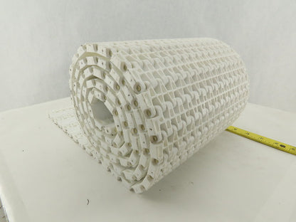 Midwest Industrial 9.8" PP White Straight Running Grip Top Conveyor Chain 86"