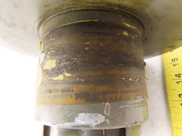 T.B. Woods MS 72 5/8" Variable Sheave Pulley