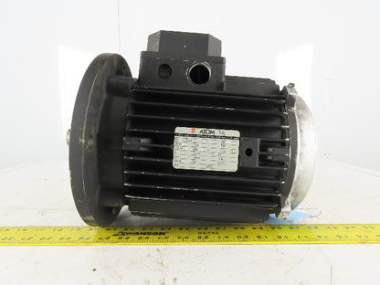 Atom XS112MB4 4.6kW 1740RPM 480V 3Ph C-Face Electric AC Motor IP55