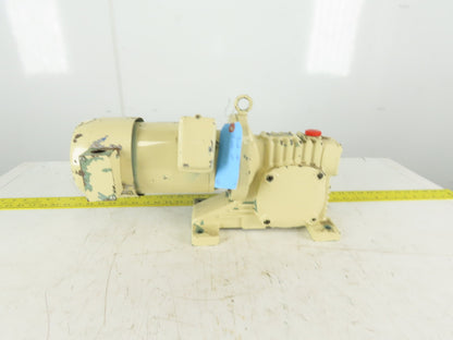 Mitsubishi SF-ERF 25:1 Ratio 68RPM Output 0.4kW 200/220V 50/60Hz Gear Motor