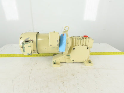 Mitsubishi SF-ERF 25:1 Ratio 68RPM Output 0.4kW 200/220V 50/60Hz Gear Motor