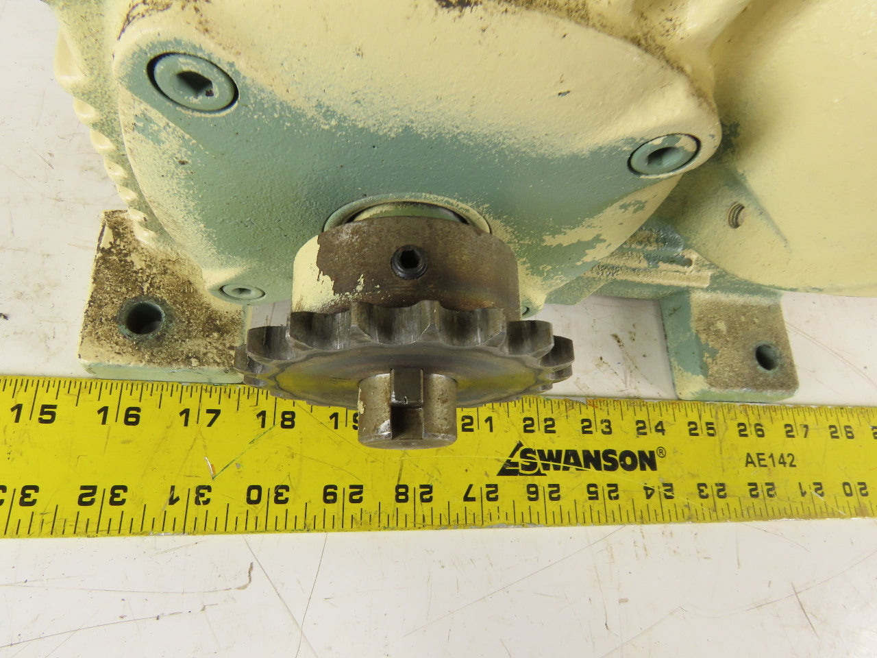Mitsubishi SF-ERF 25:1 Ratio 68RPM Output 0.4kW 200/220V 50/60Hz Gear Motor