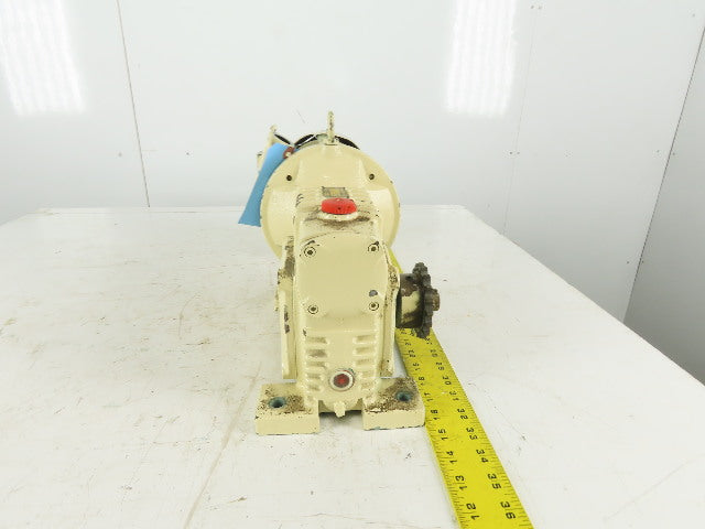 Mitsubishi SF-ERF 25:1 Ratio 68RPM Output 0.4kW 200/220V 50/60Hz Gear Motor